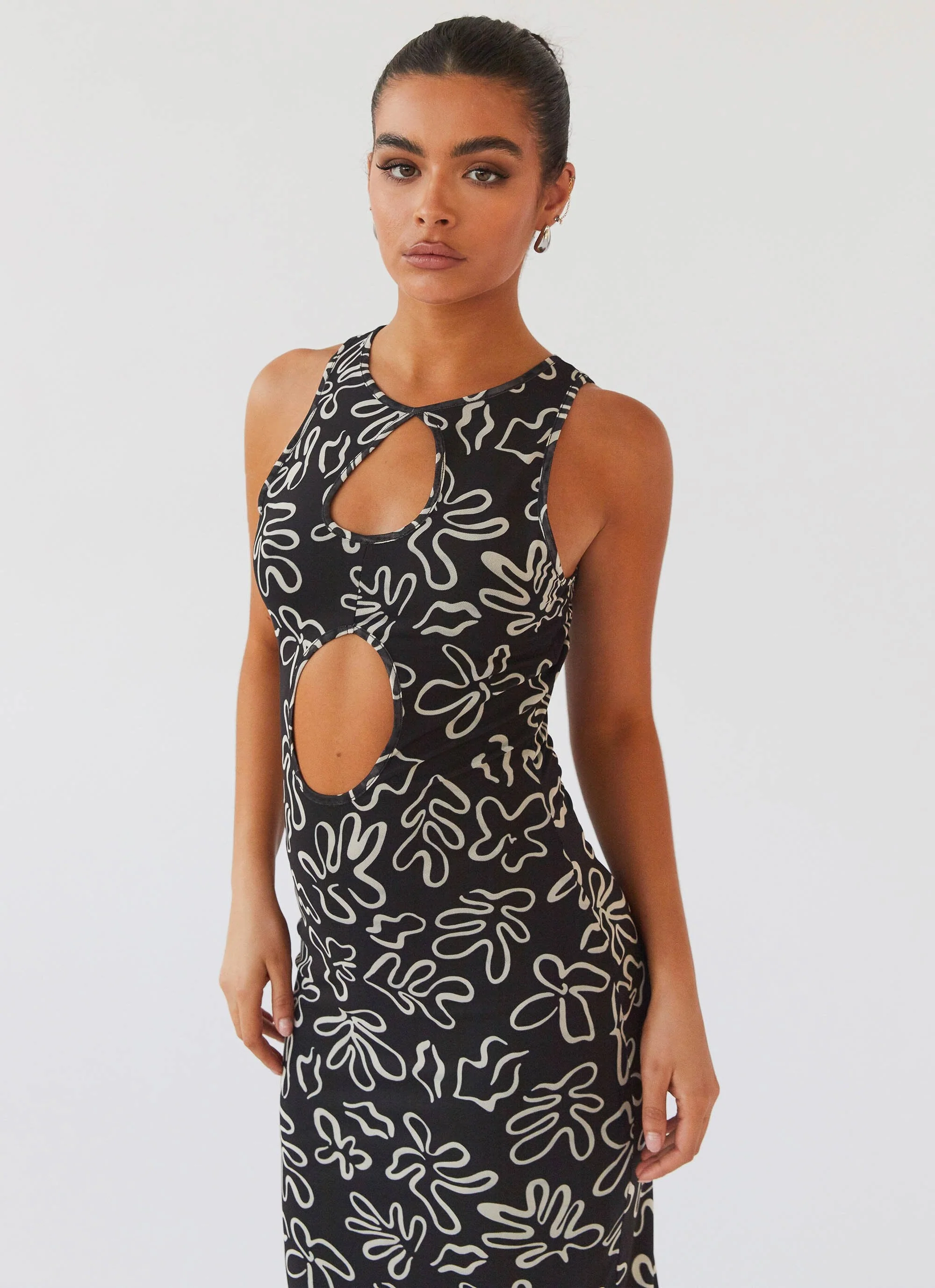 All Eyes On Me Maxi Dress - Petal Gloom - Image 3