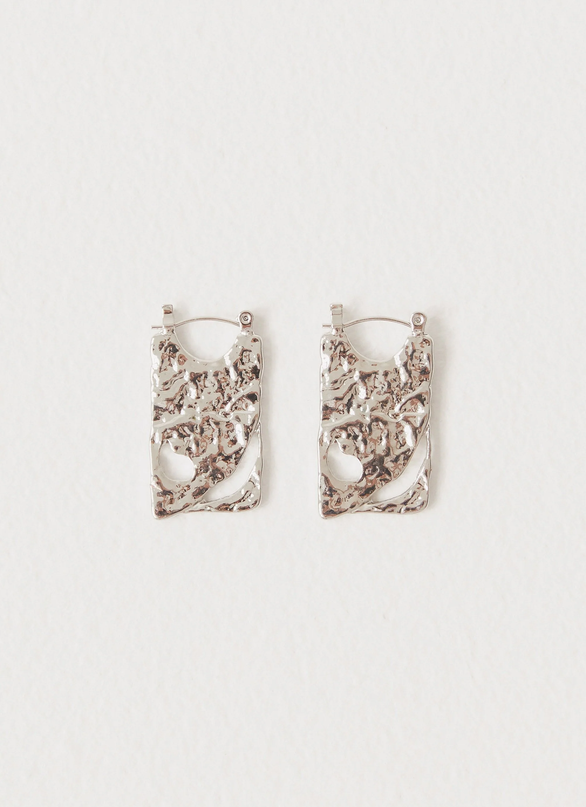 Althea Dangling Earrings - Silver - Image 2