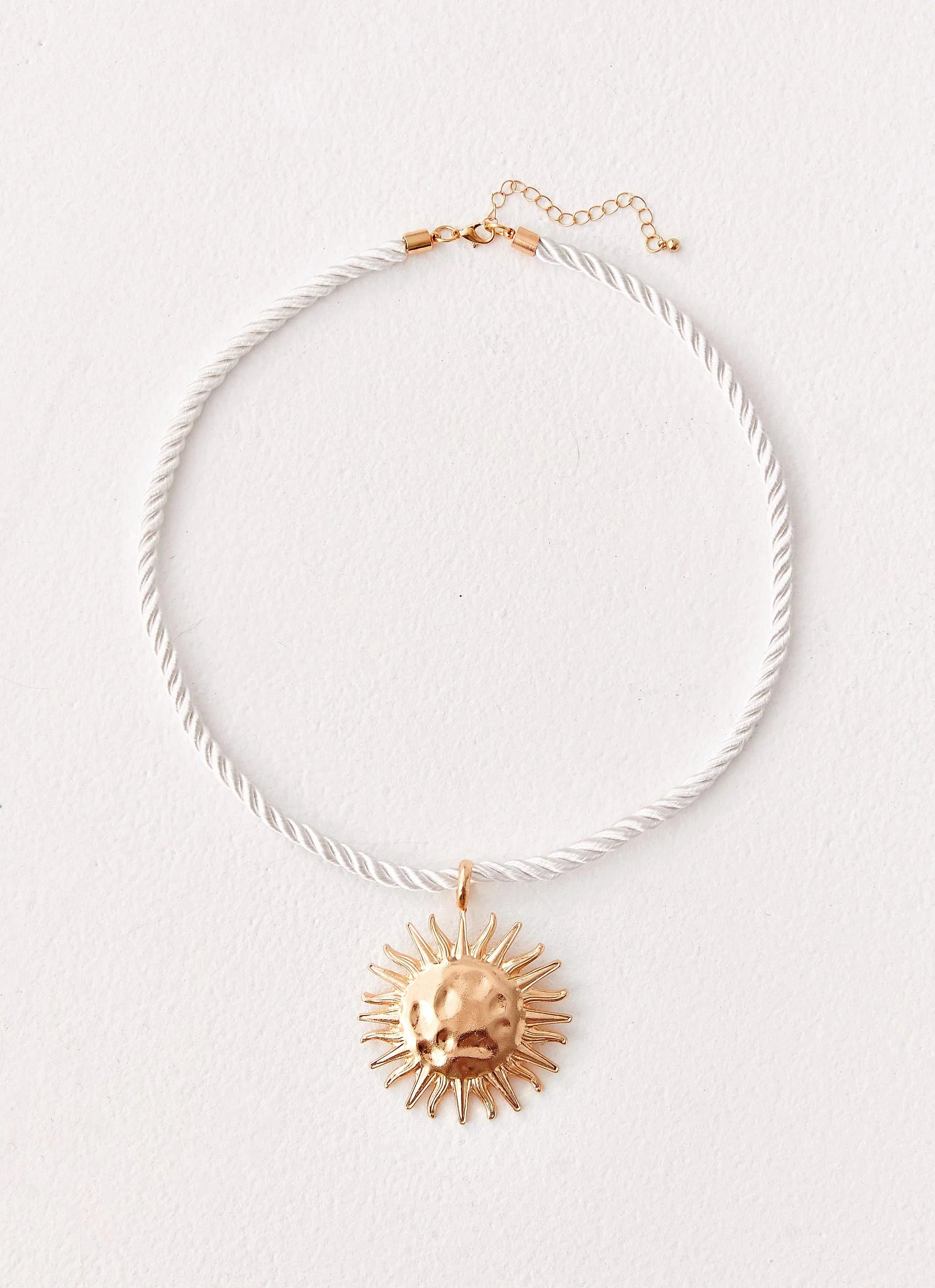 Amber Necklace - Gold