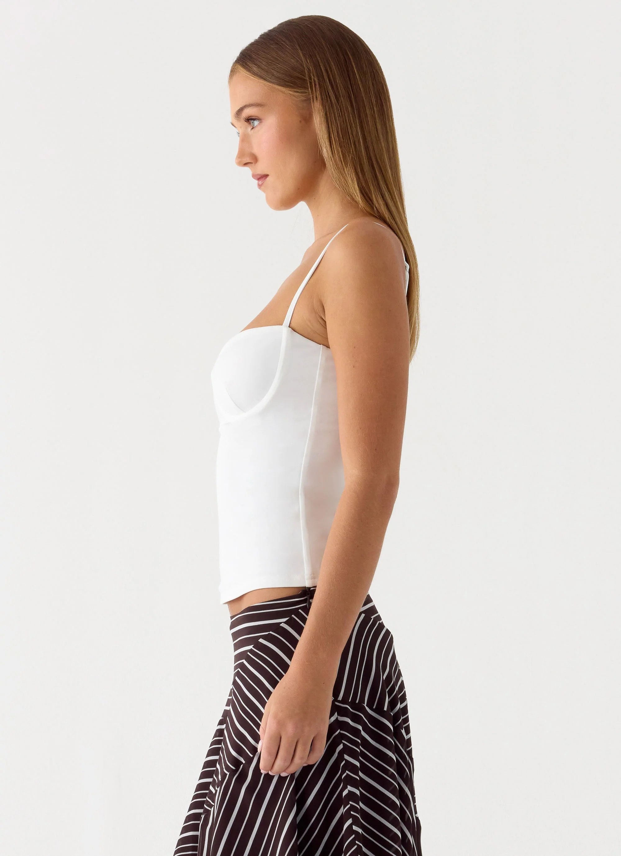 Ame Underwire Top - White - Image 3