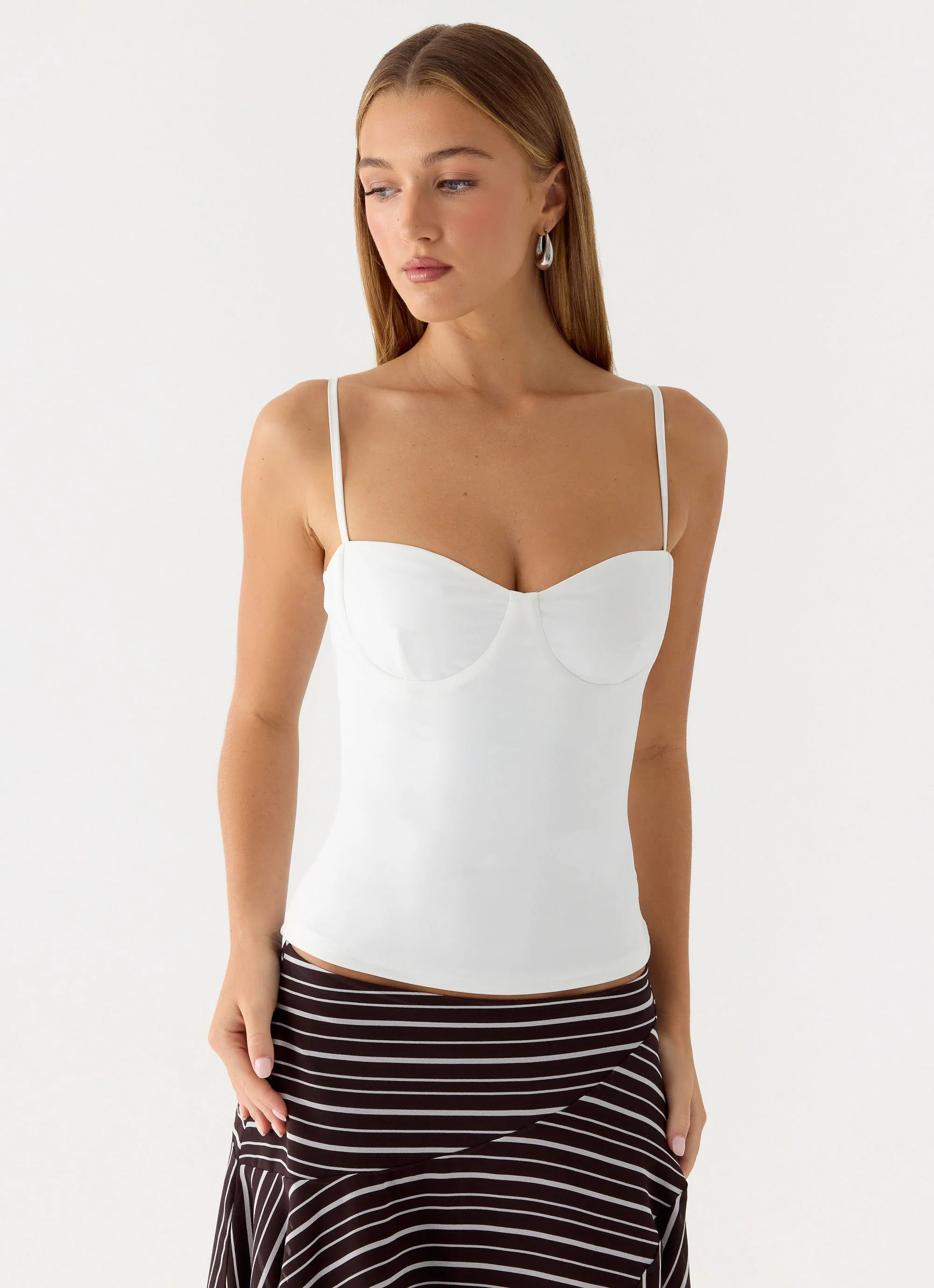 Ame Underwire Top - White - Image 6