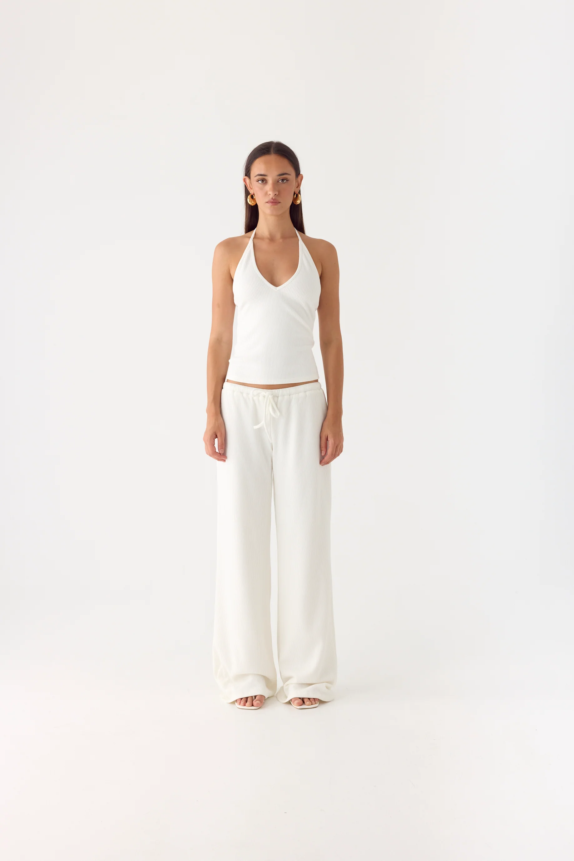 Amrita Halter Top - White - Image 7
