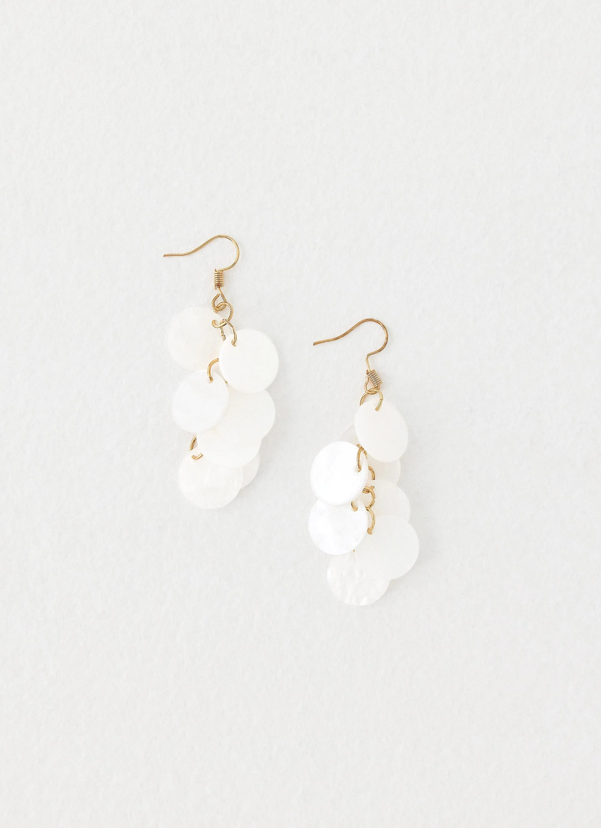 Cascade Earrings - Ivory