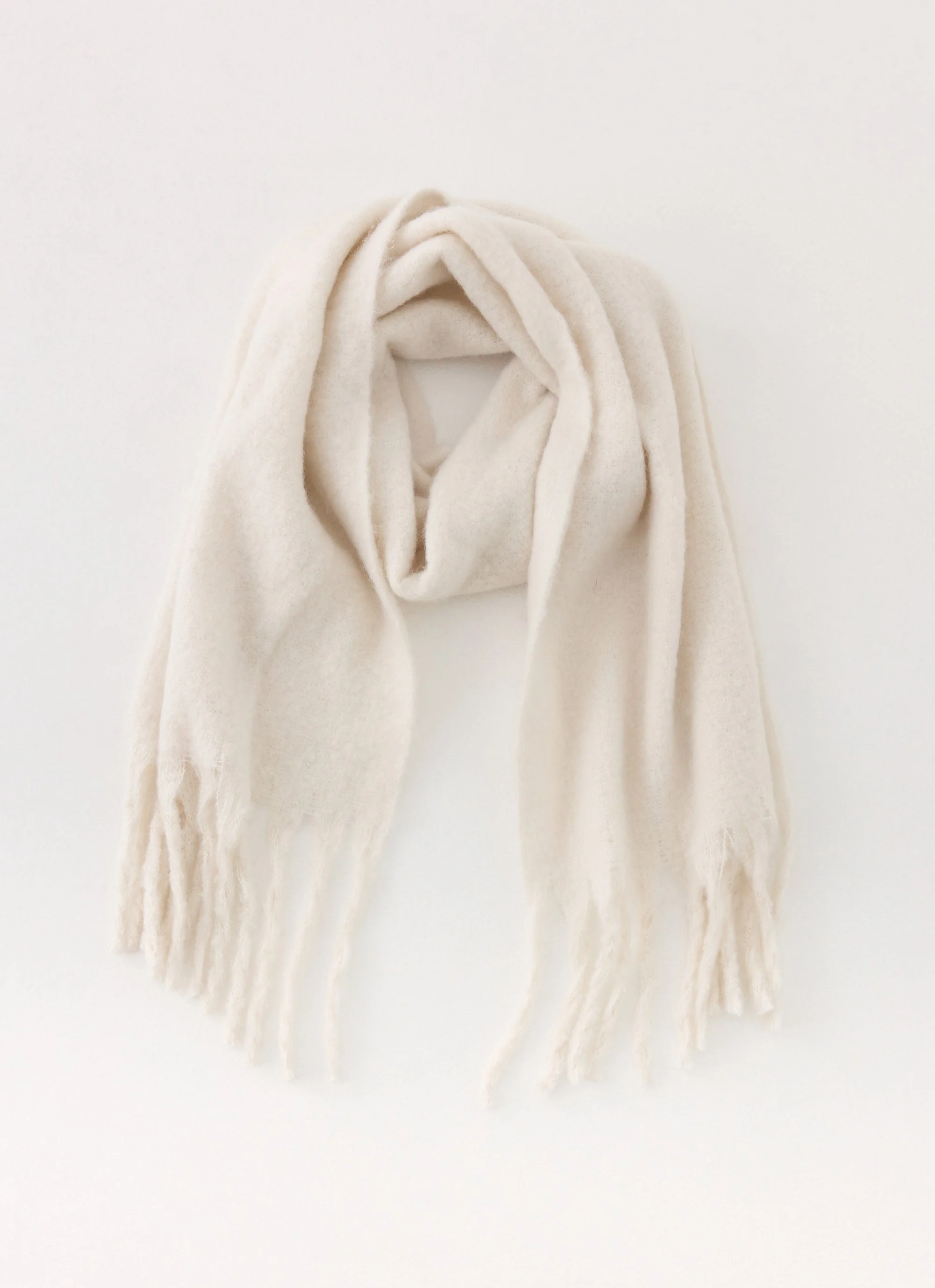 Cocoa Crush Scarf - Cream - Image 2