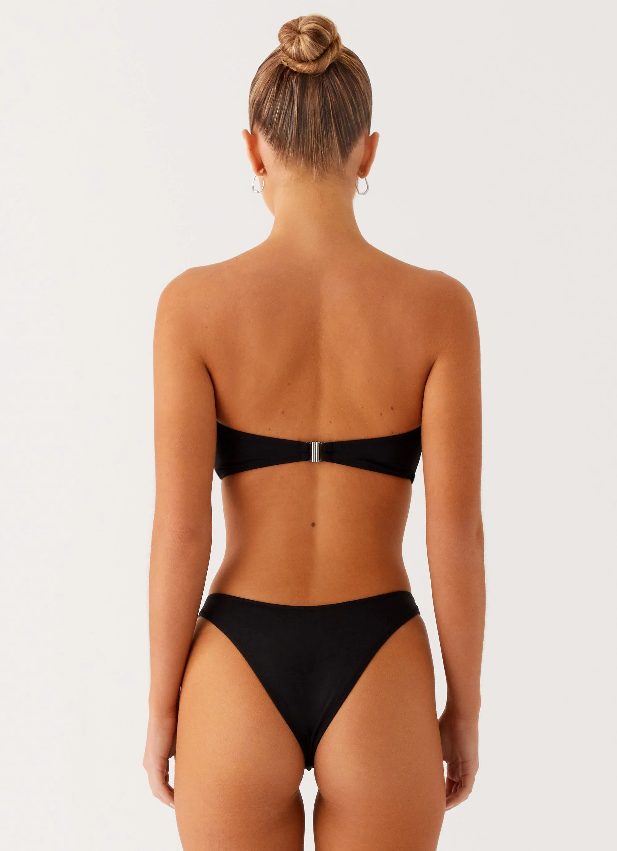 Cuba Strapless Bikini Top - Black - Image 4