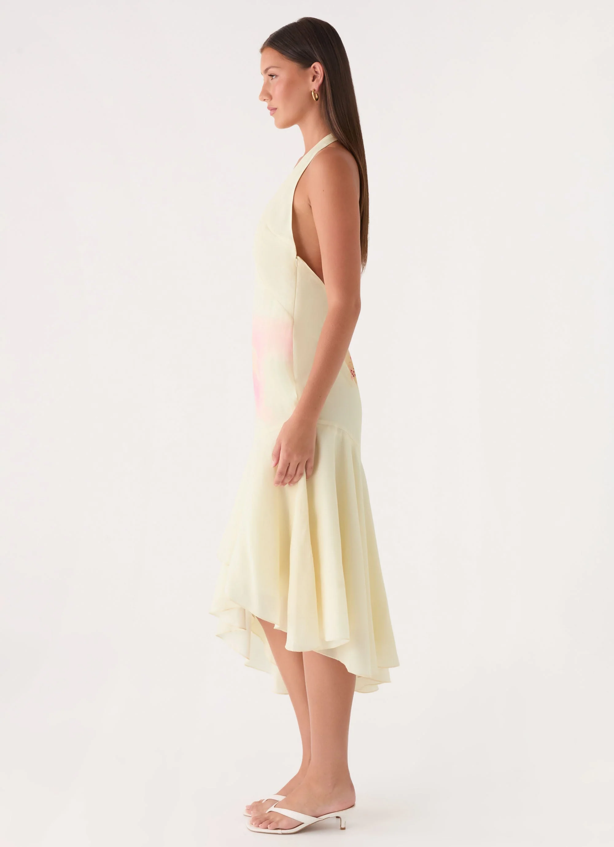 Darline Midi Dress - Soft Lily - Image 2
