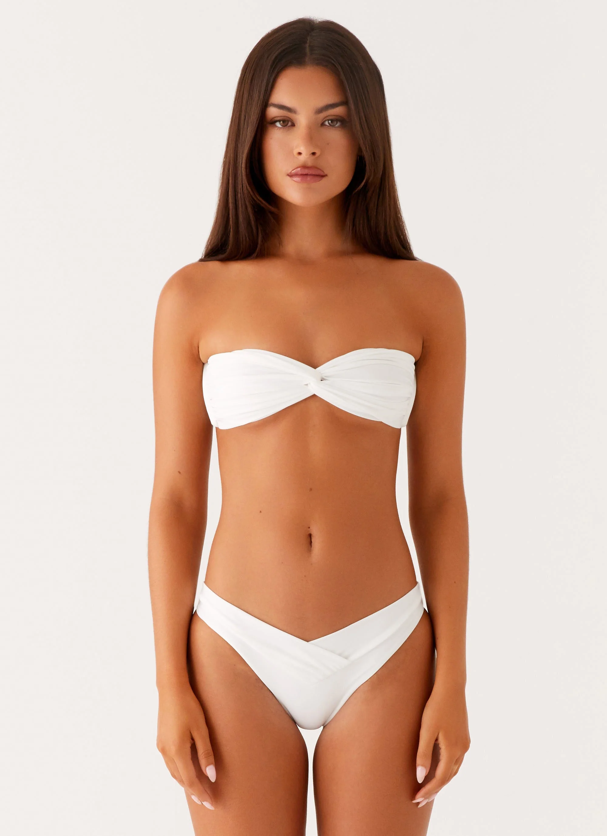 Delta Bikini Bottoms - White - Image 2