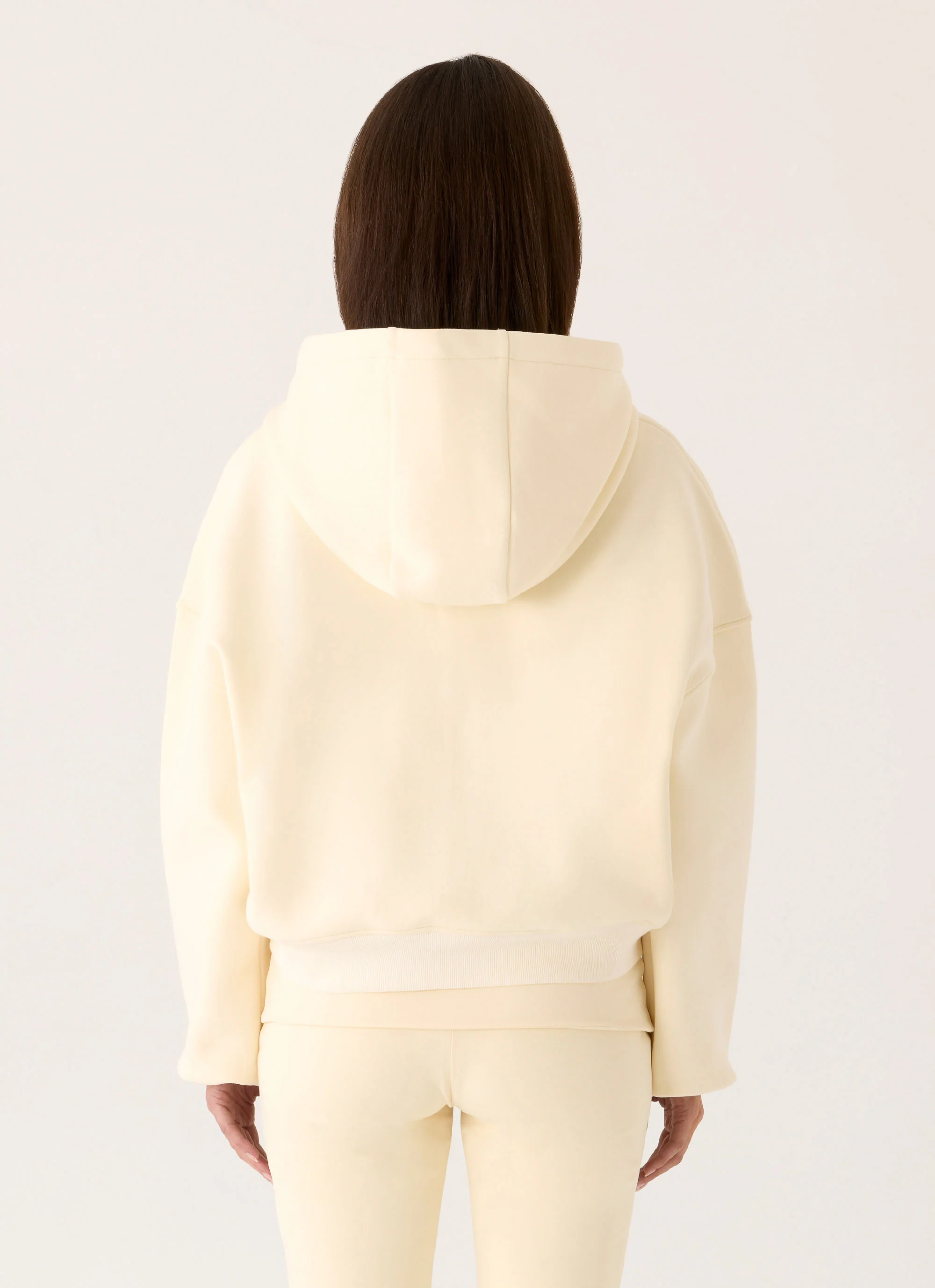 Elio Zip Hoodie - Baby Yellow - Image 5