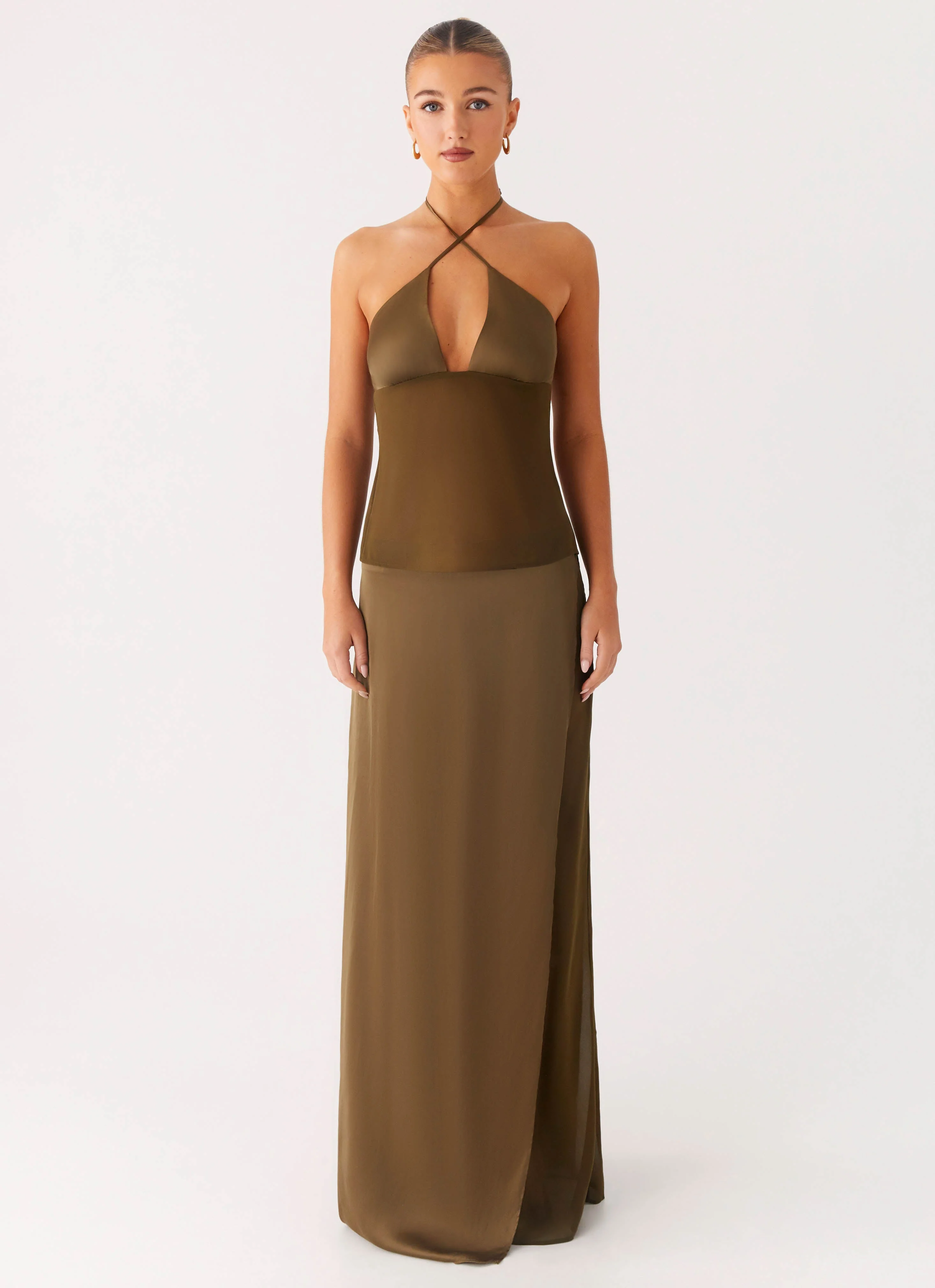 Ellyse Top - Khaki - Image 7