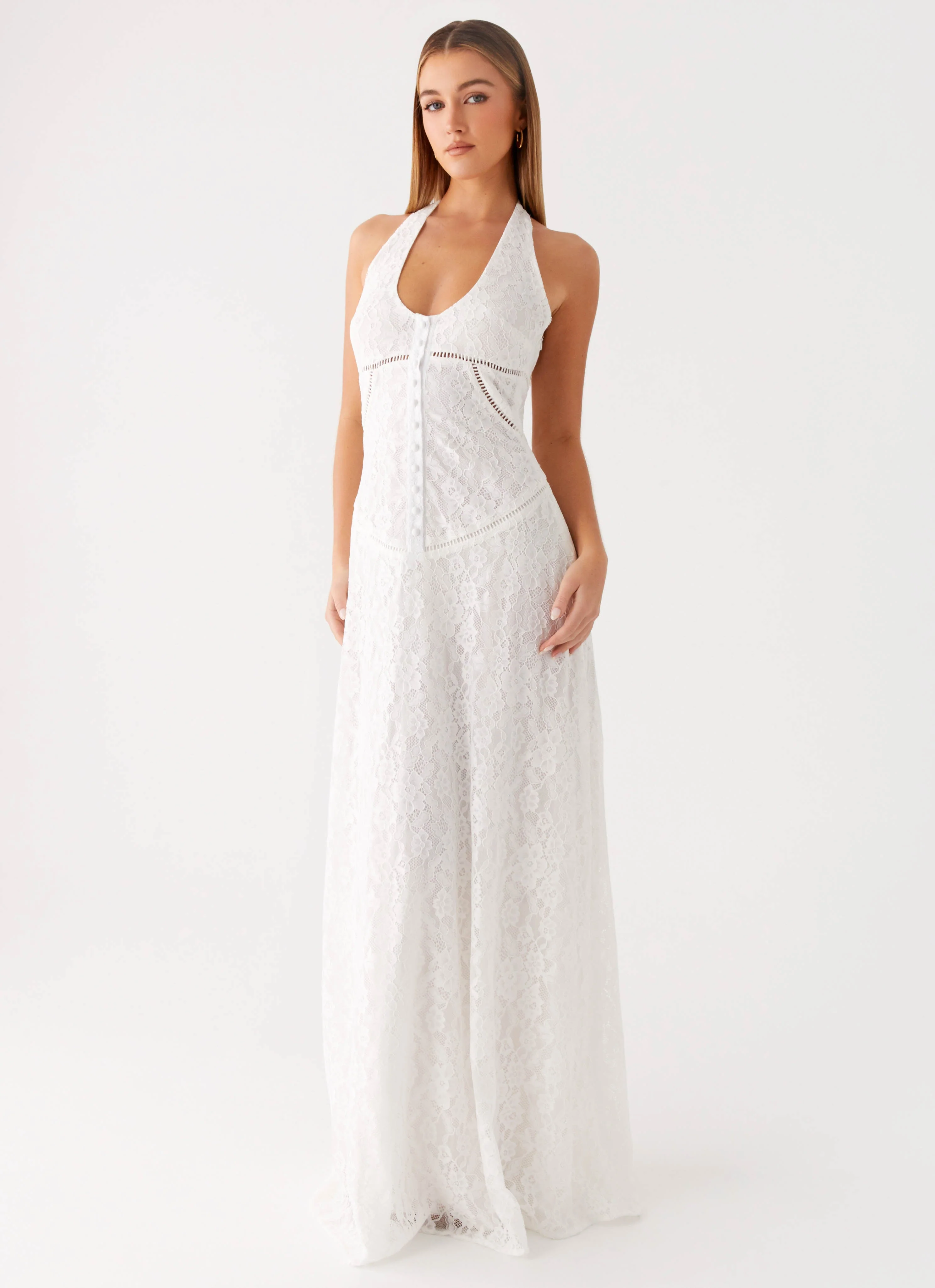 Ember Valley Cotton Maxi Dress - Ivory - Image 6
