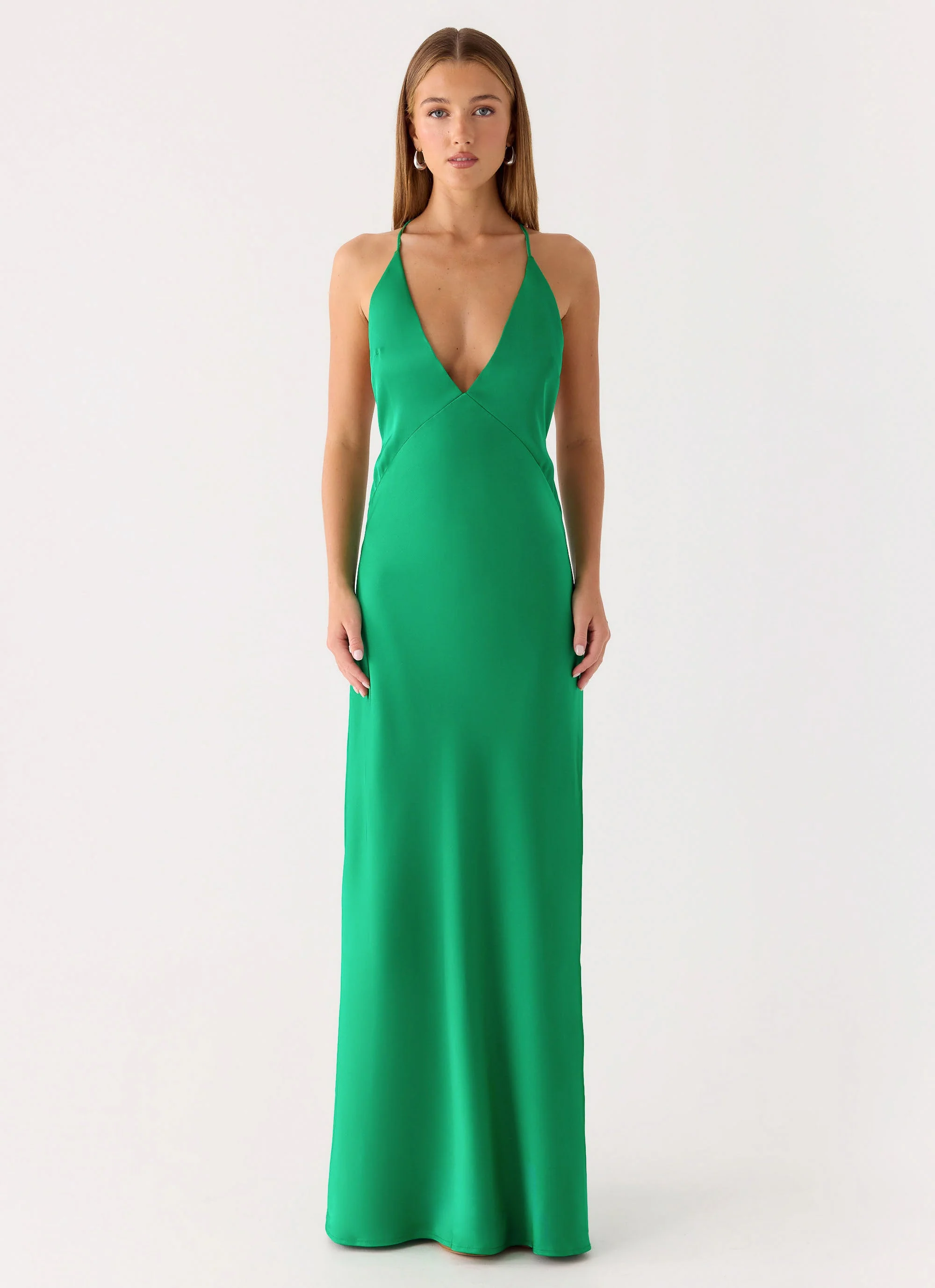Esmeray Maxi Dress - Emerald Green - Image 6