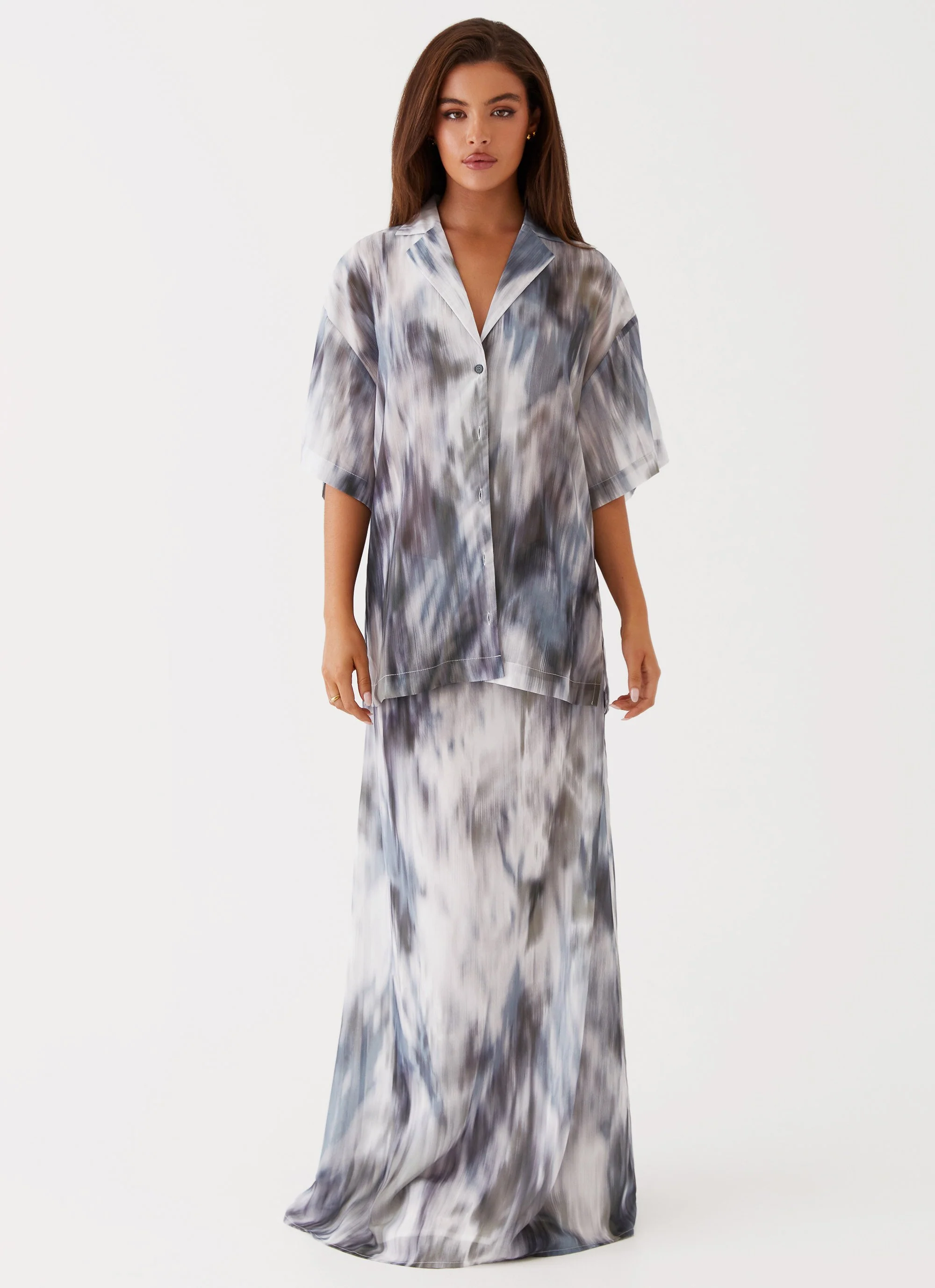 Fight The Feeling Oversized Shirt - Gloom - Image 3
