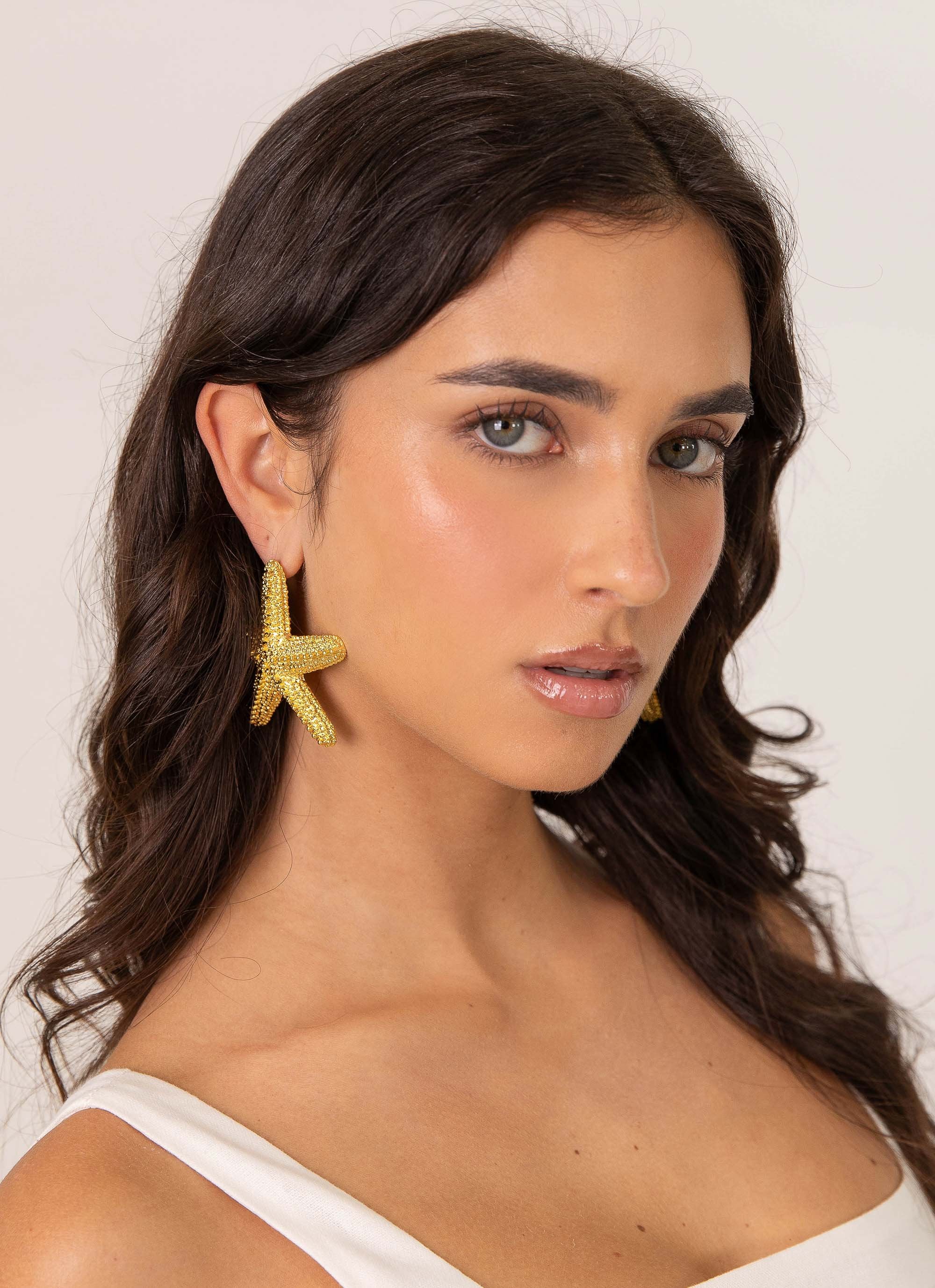 Geneve Starfish Earring - Gold - Image 3