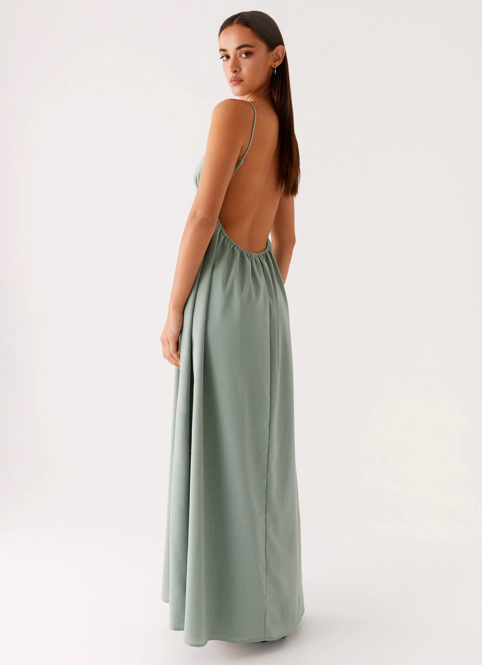 Greer Maxi Dress - Sage - Image 6