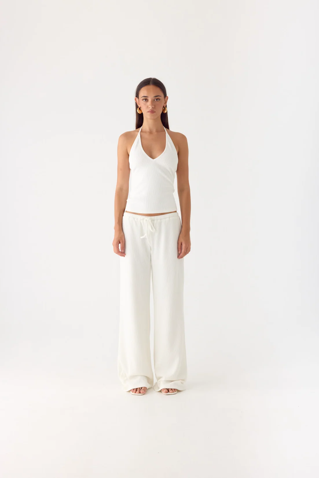 Henry Halter Top - Ivory - Image 7