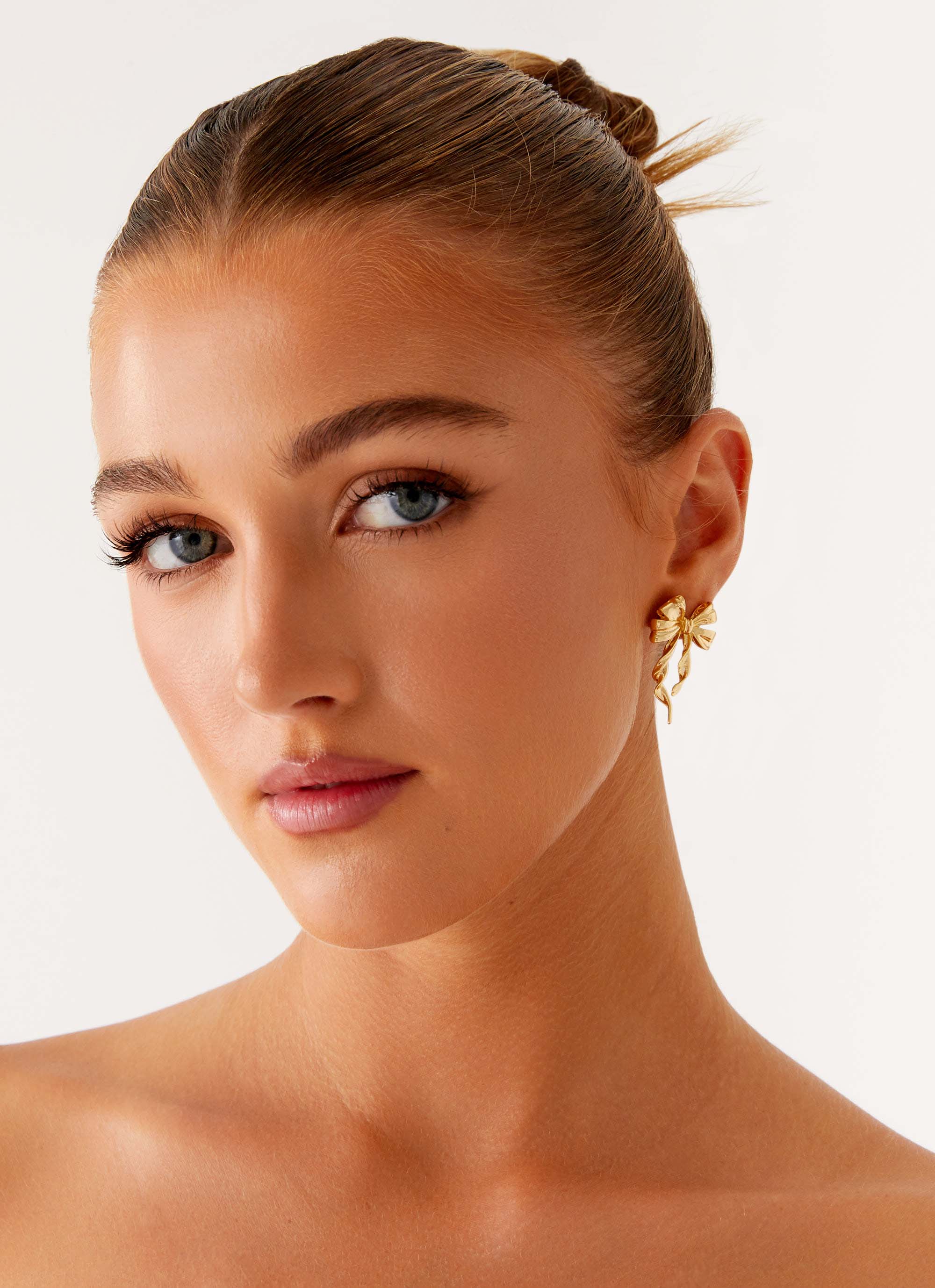 Juney Earrings - Gold - Image 2