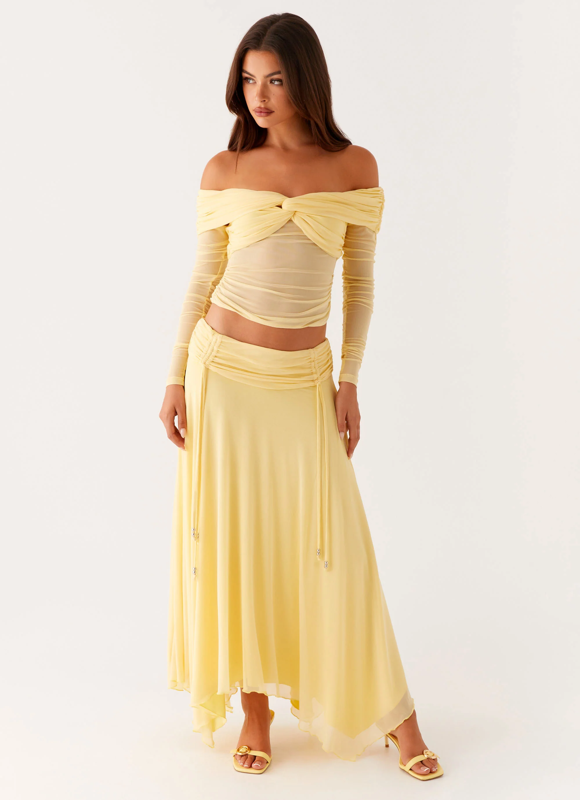 Kirrabilli Midi Skirt - Yellow - Image 2