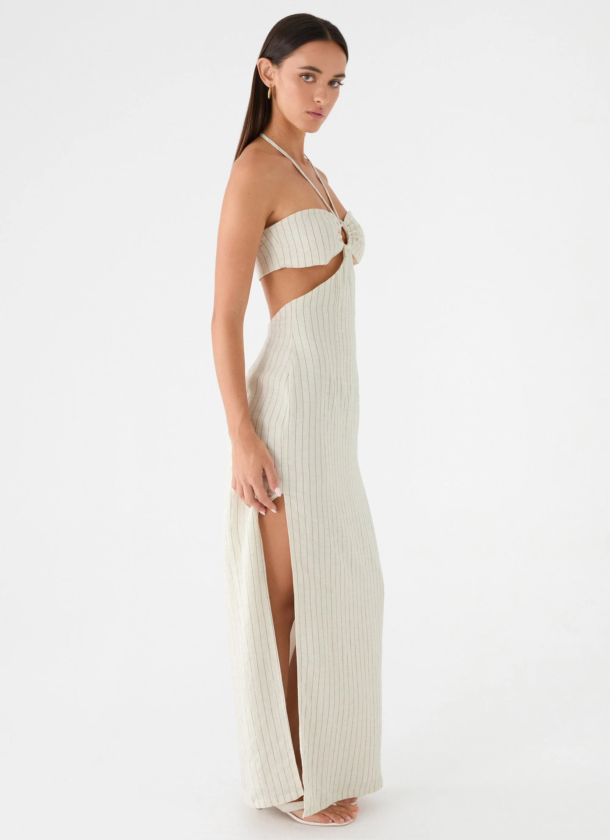 Laid Bare Maxi Dress - Desert Stripe - Image 2