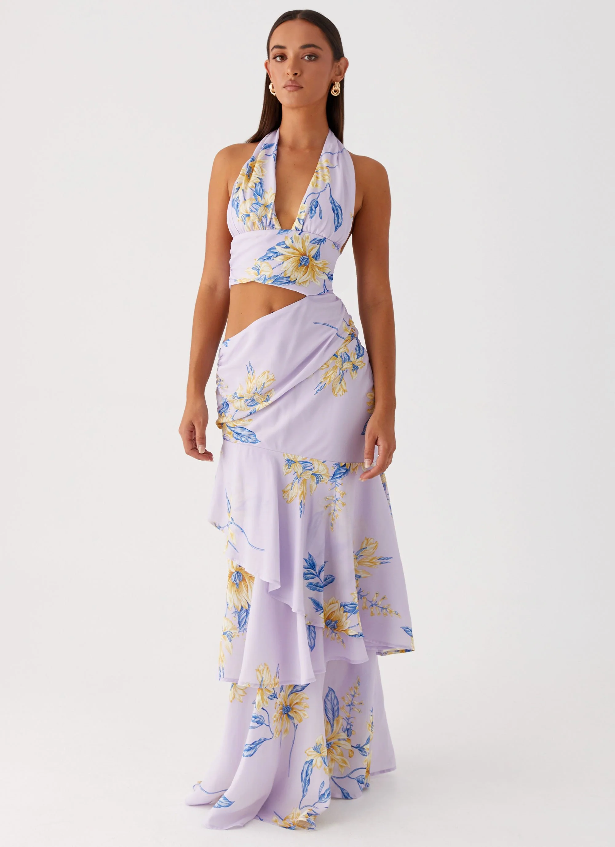 Mikayla Maxi Dress - Lavender - Image 5
