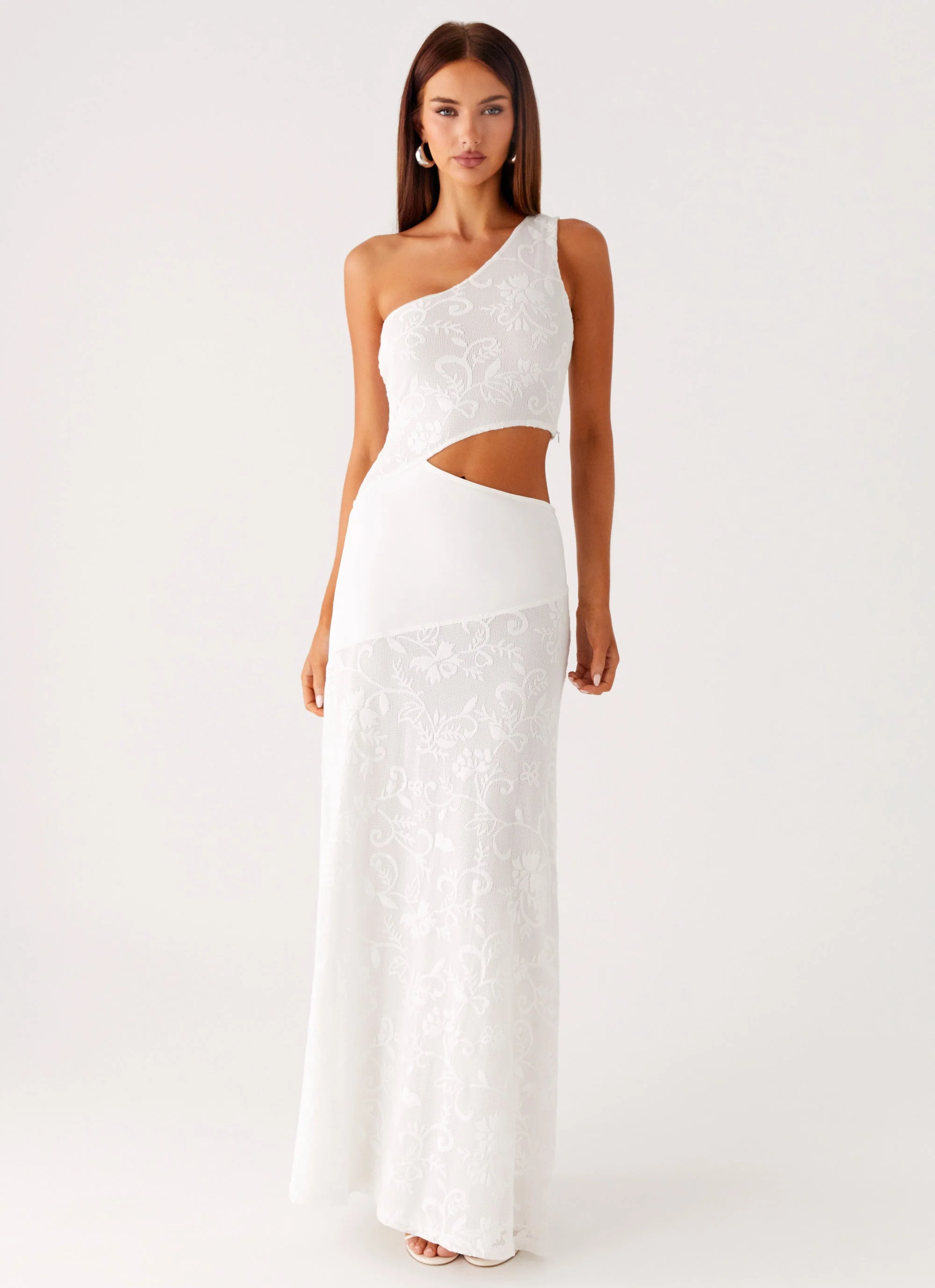 More Than Maybe Maxi Dress - White - Image 2