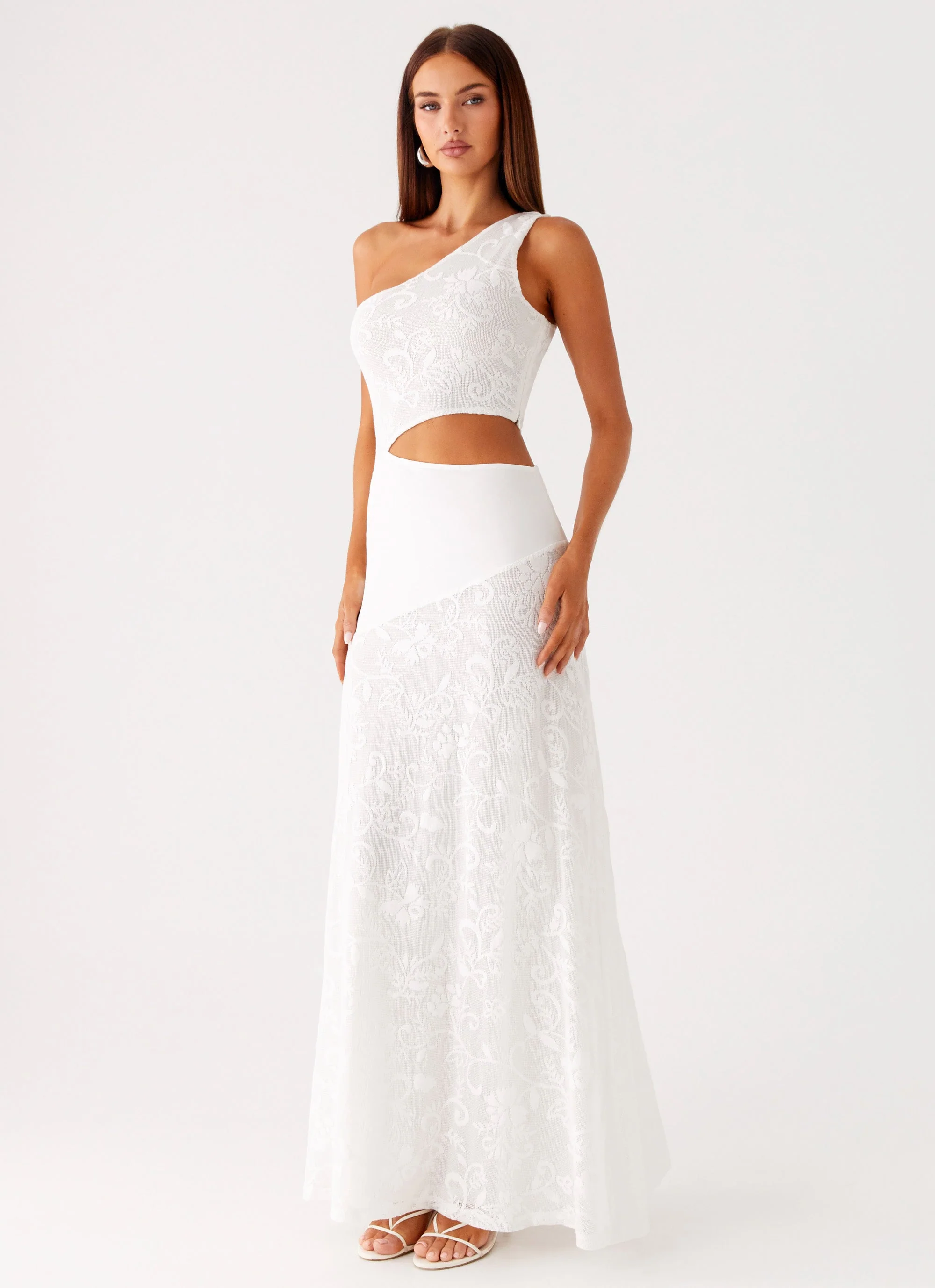 More Than Maybe Maxi Dress - White - Image 5