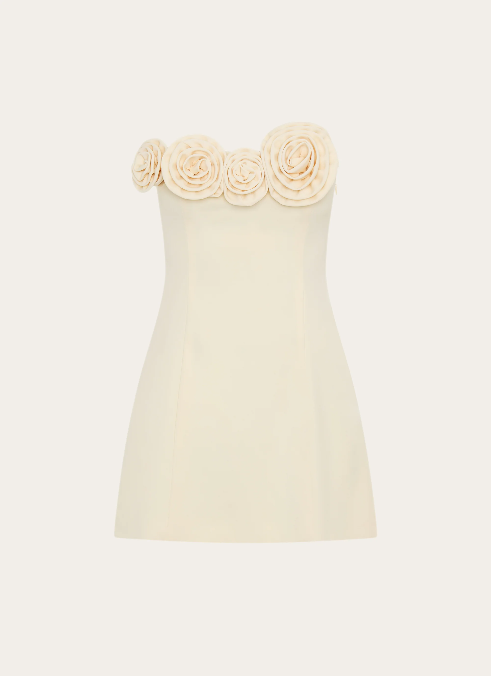 Patsie Strapless Mini Dress - Yellow - Image 2