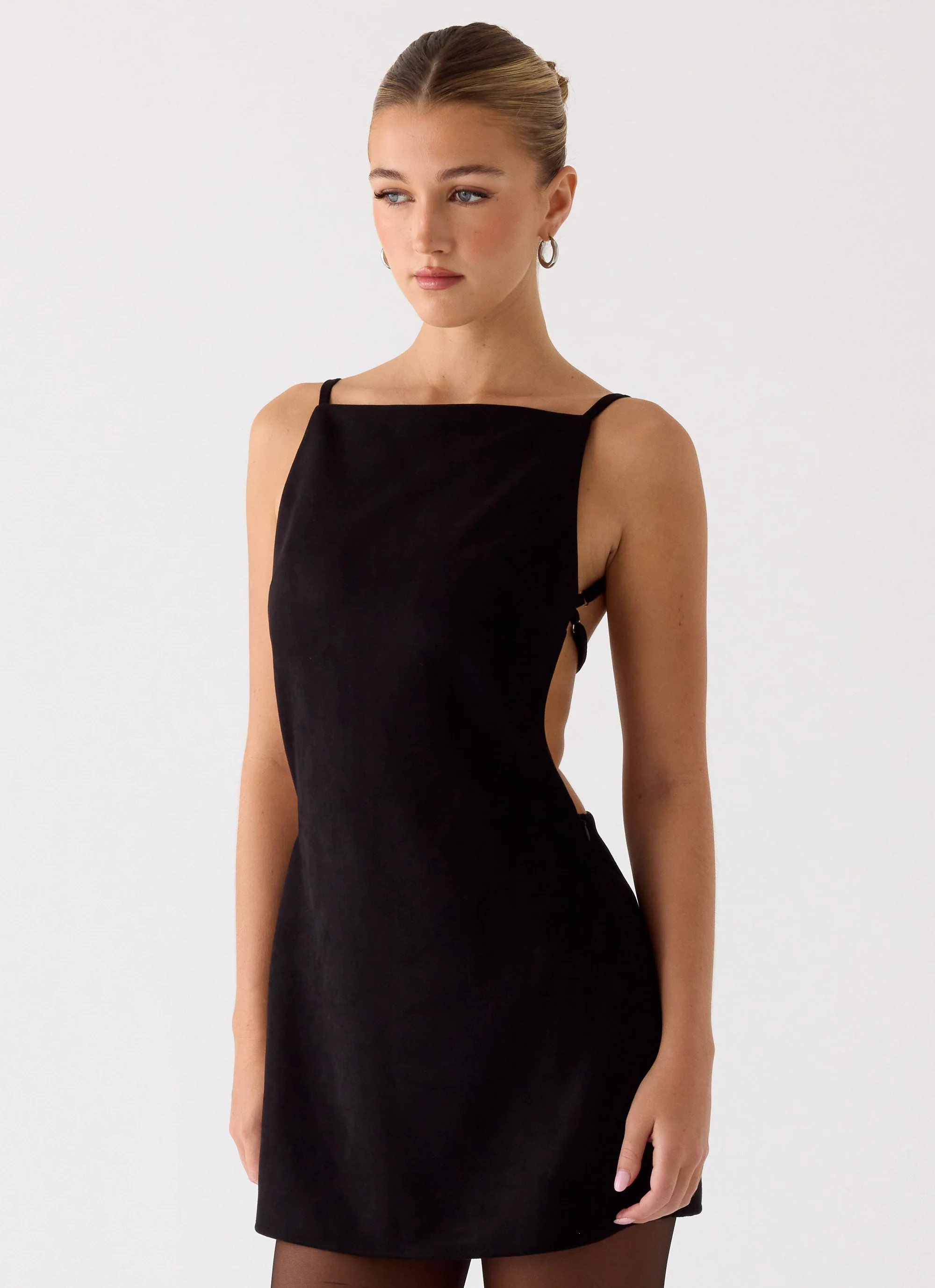Play With Fire Mini Dress - Black - Image 12