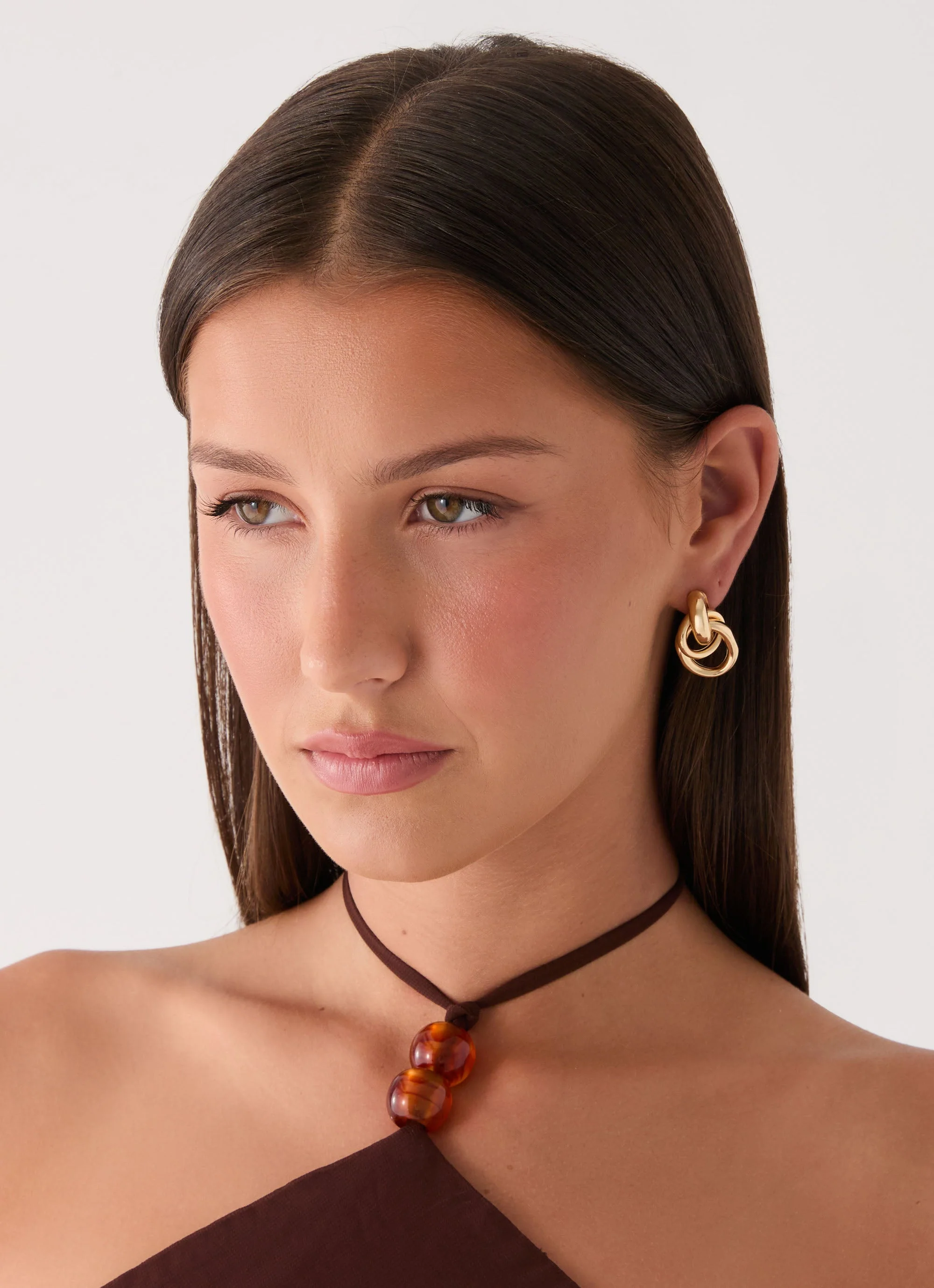 Plus One Earrings - Gold - Image 4