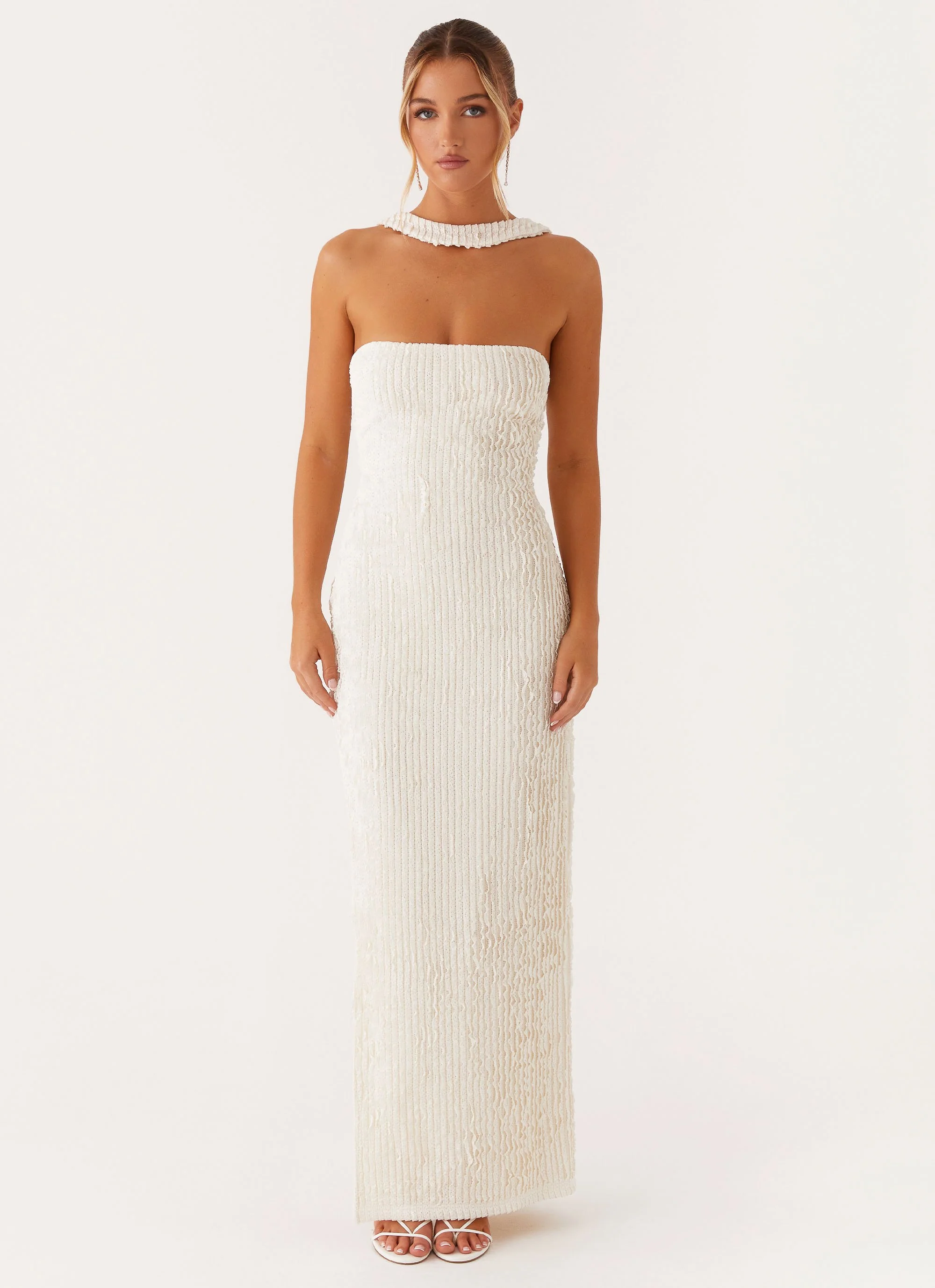 Sadie Maxi Dress - Ivory - Image 2