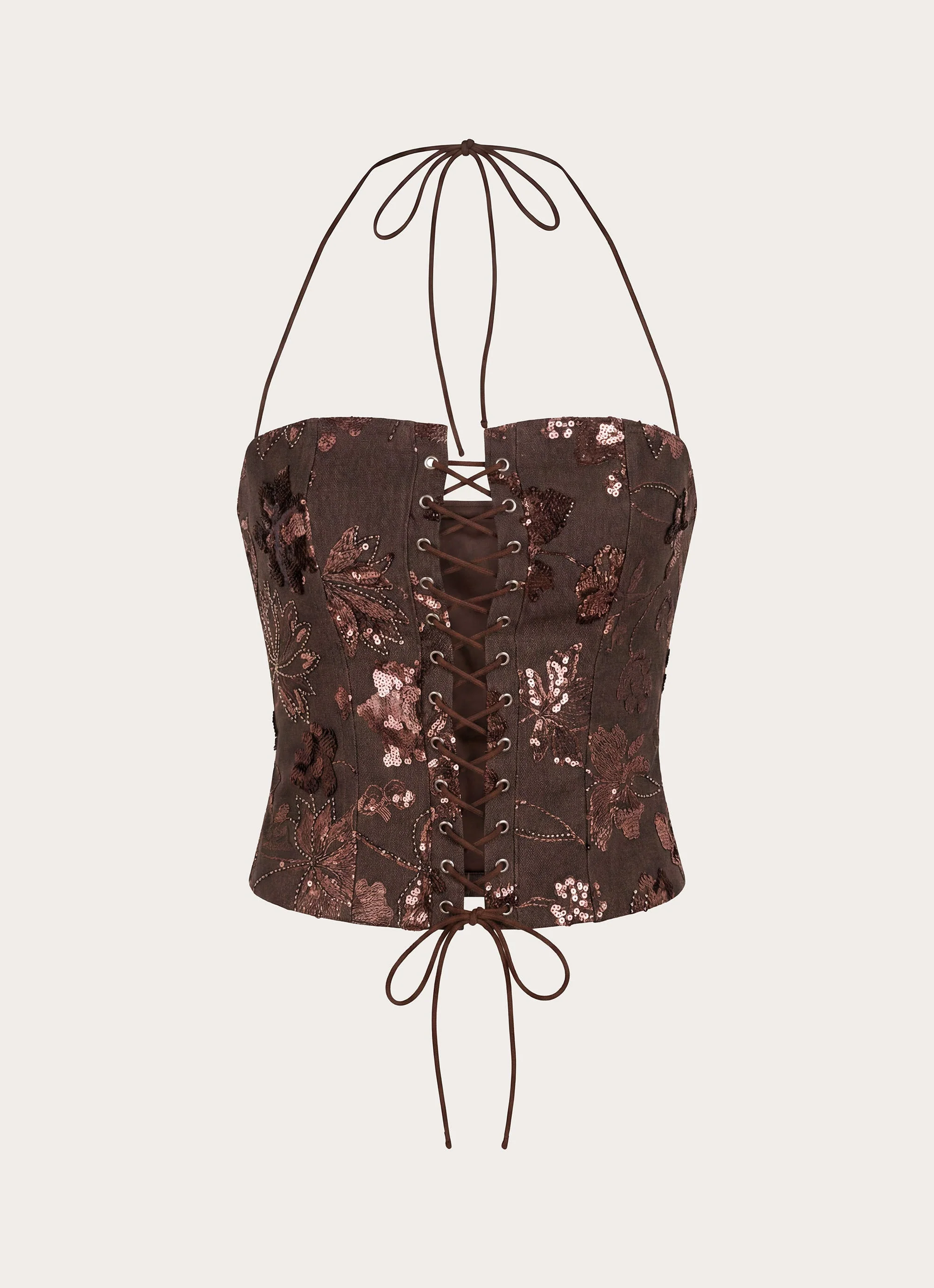 Sozzani Top - Chocolate - Image 2