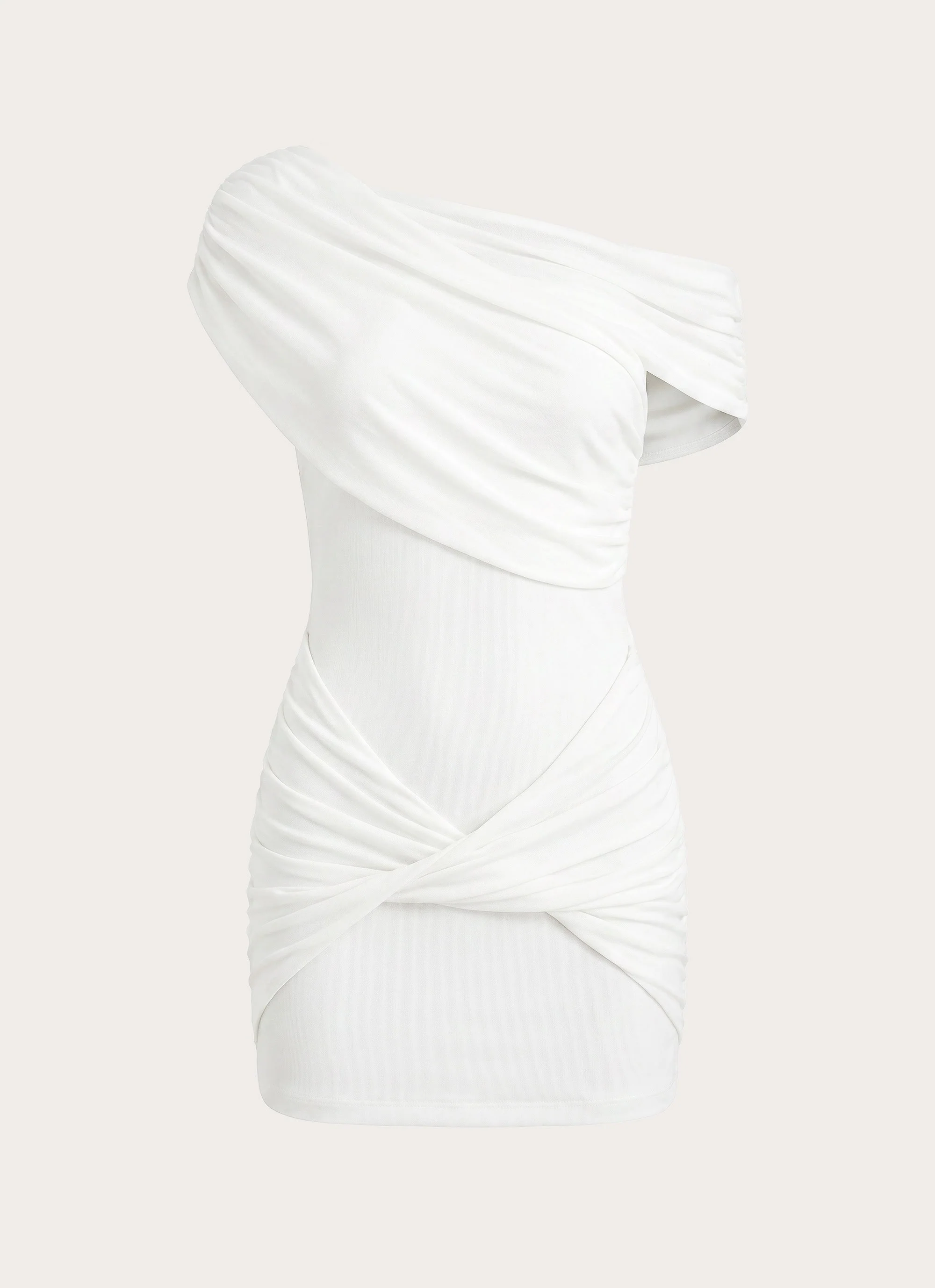 Surina Mini Dress - White - Image 3