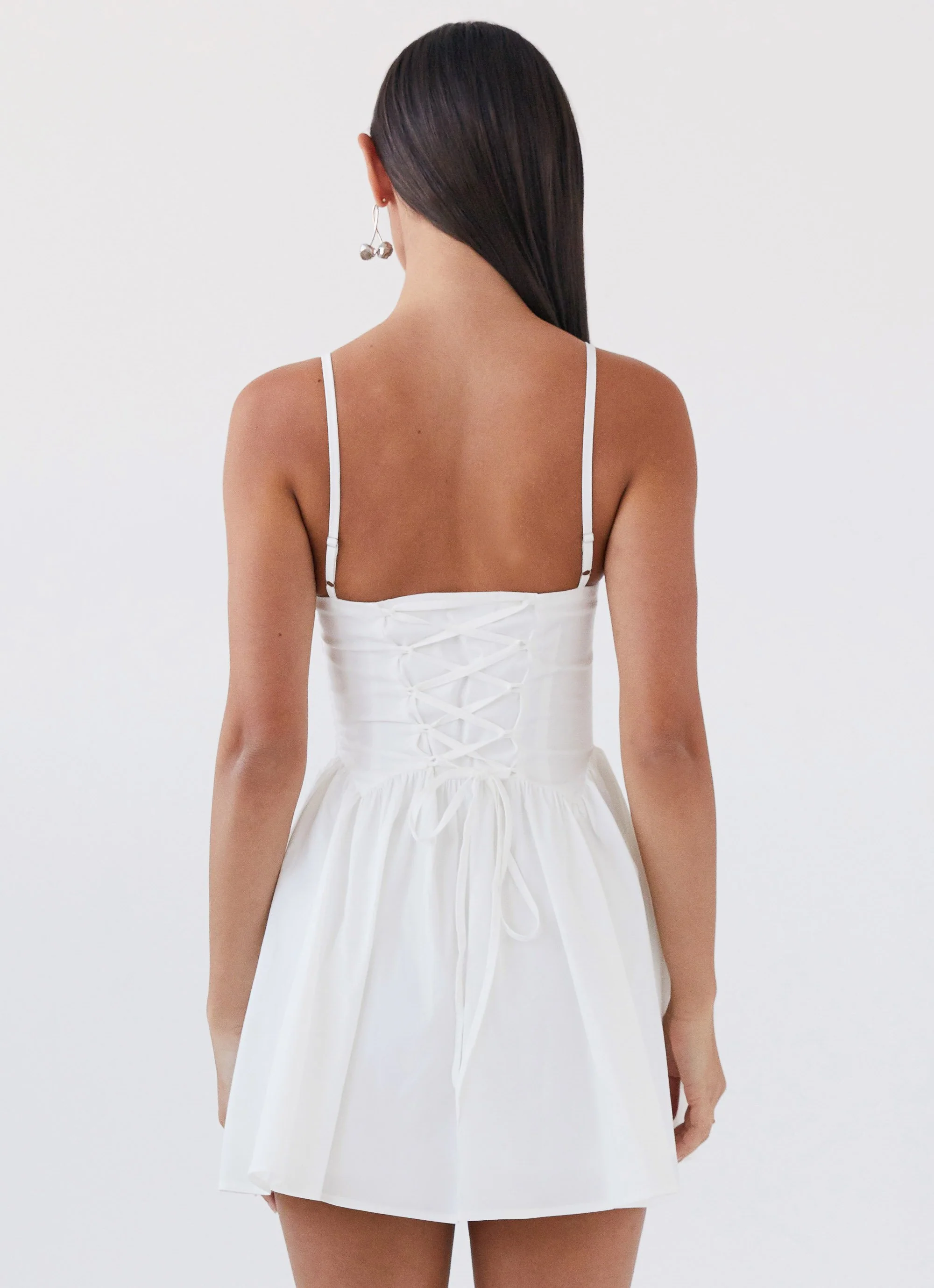 Tesoro Mio Mini Dress - White - Image 5