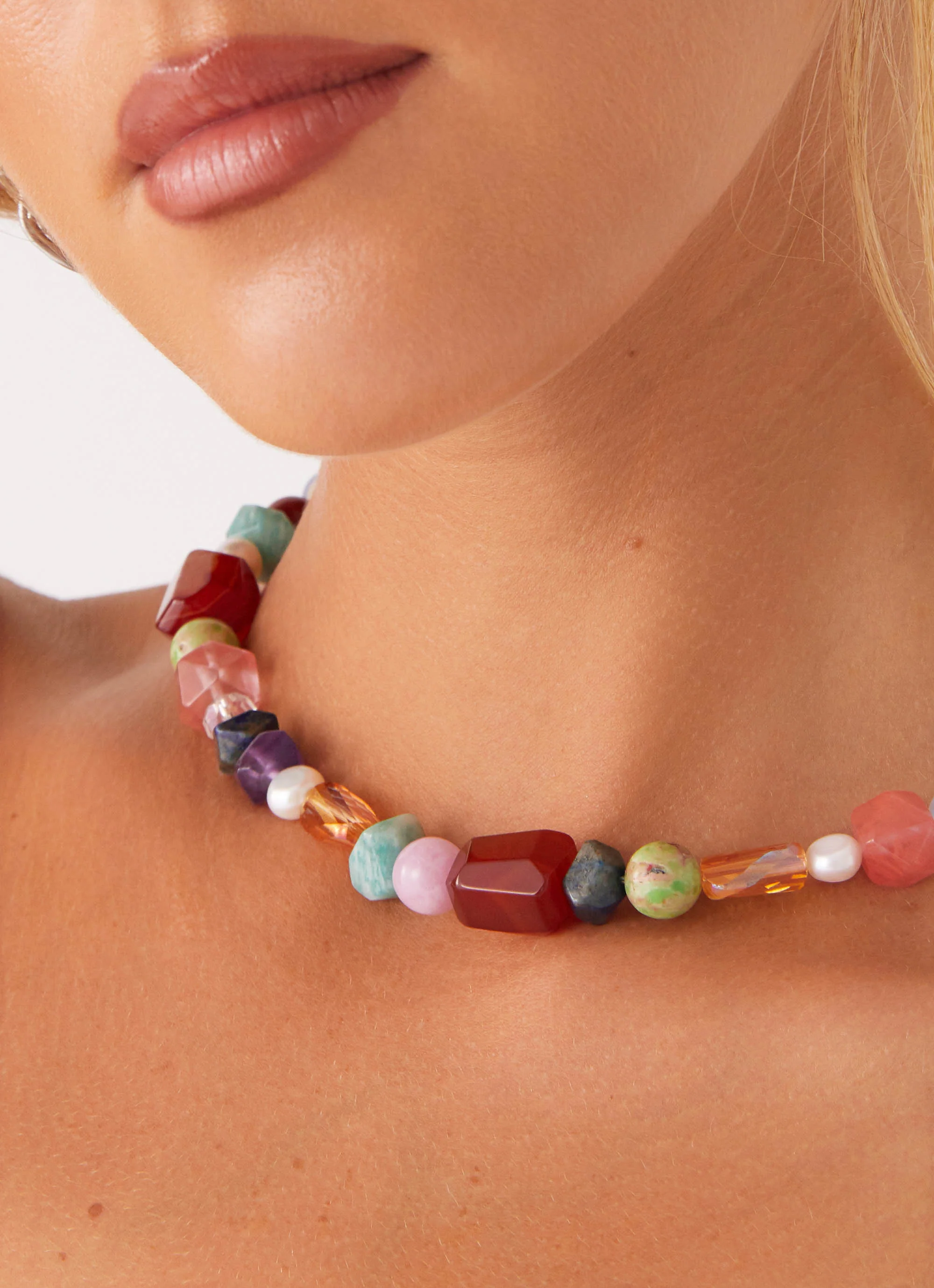 Totti Beaded Necklace - Multi - Image 3