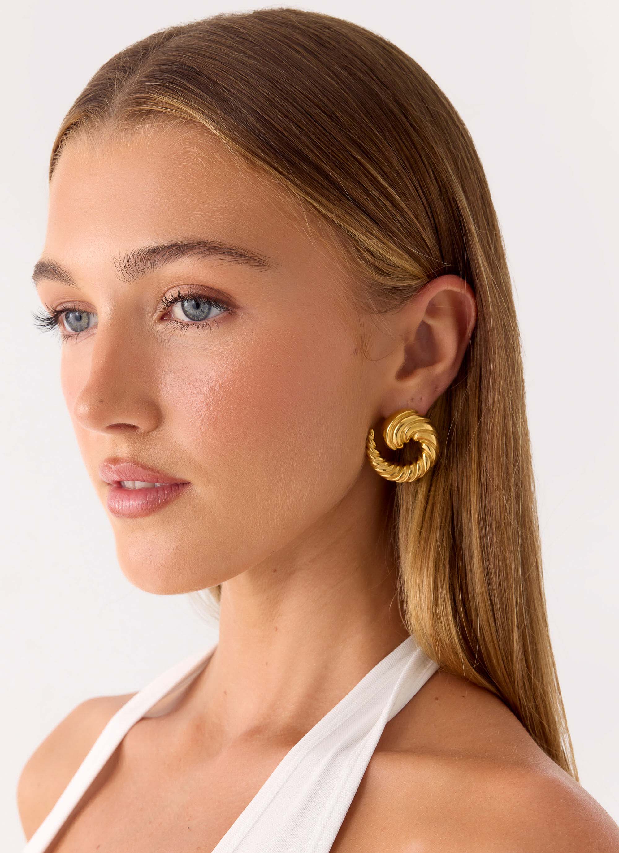 Wildfire Earrings - Gold - Image 3